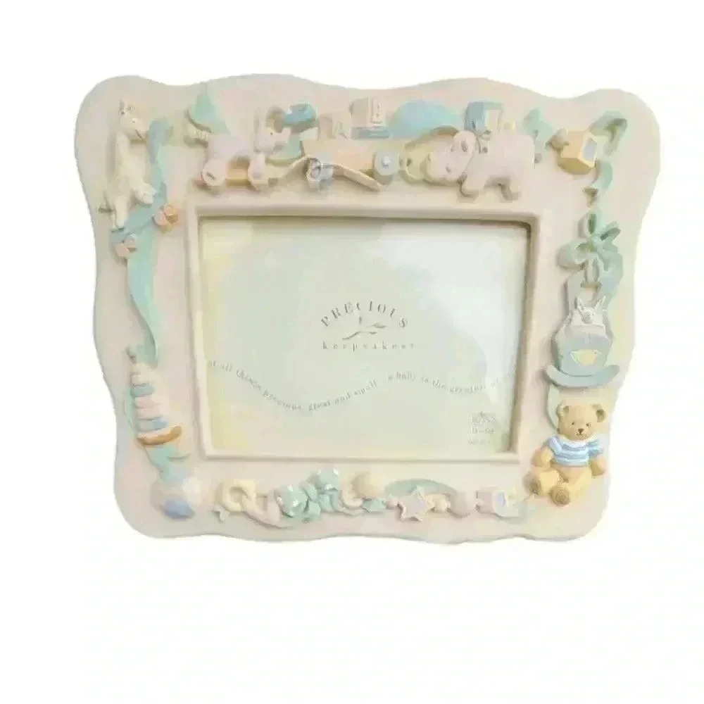 Russ Baby Precious Keepsakes Frame Vintage 4x6in